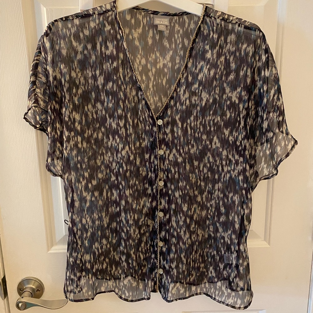 Sheer blouse